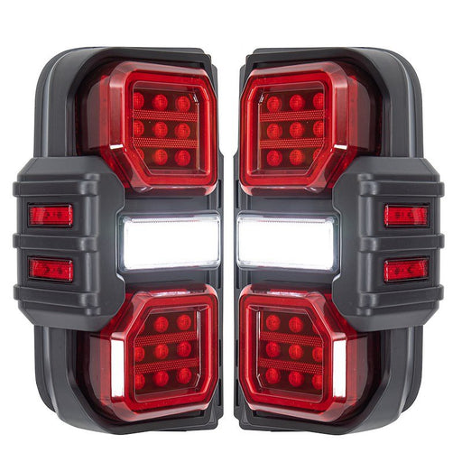 American Modified Raptor Style LED Tail Lights - 2021+ Ford Bronco Lights offroad accessory | Iron Ridge Offroad