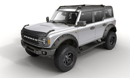AMP Research 21 - 25 Ford Bronco (Excl. Raptor) Powerstep Plug N Play - Black Nerf Bars & Running Boards offroad accessory | Iron Ridge Offroad