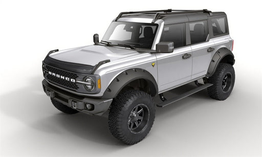AMP Research 21 - 25 Ford Bronco (Excl. Raptor) Powerstep Plug N Play - Black Nerf Bars & Running Boards offroad accessory | Iron Ridge Offroad