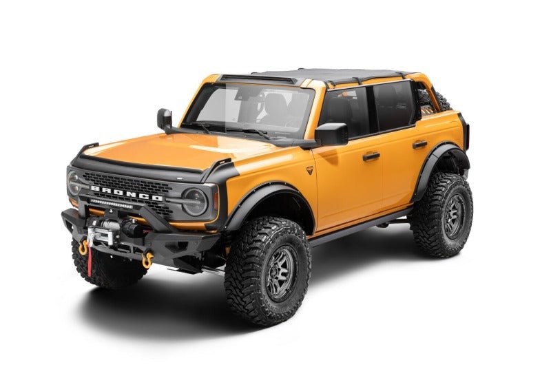 AMP Research 21 - 25 Ford Bronco (Excl. Raptor) Smart Series PowerStep - Black Nerf Bars & Running Boards offroad accessory | Iron Ridge Offroad