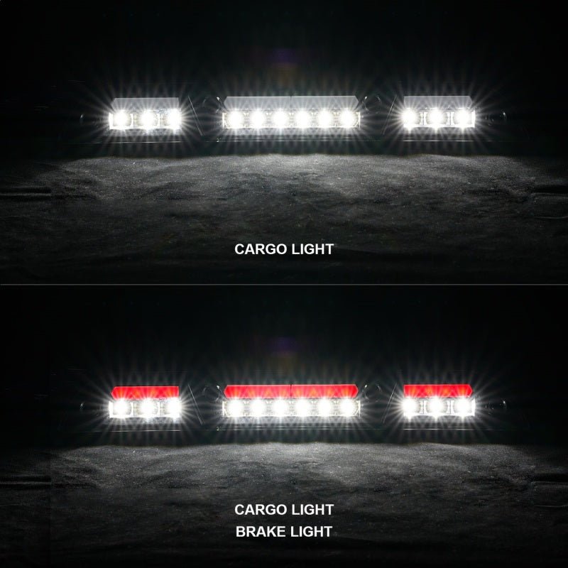 ANZO 15 - 20 Ford F - 250 - F - 550 LED Third Brake Light - Black Housing/Clear Lens Lights offroad accessory | Iron Ridge Offroad