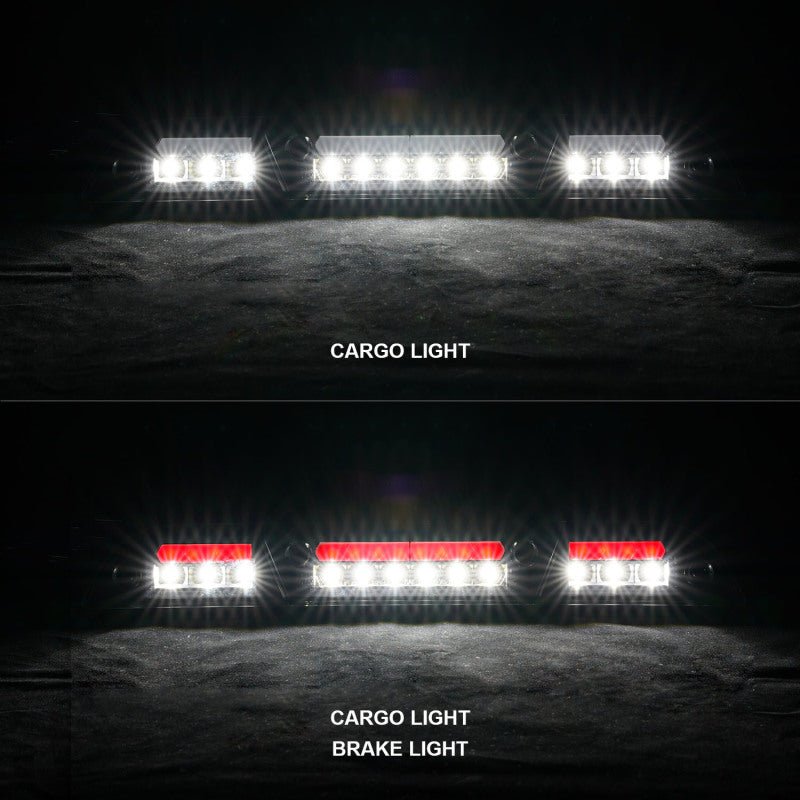 ANZO 15 - 20 Ford F - 250 - F - 550 LED Third Brake Light - Black Housing/Clear Lens Lights offroad accessory | Iron Ridge Offroad
