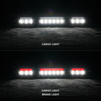 ANZO 15 - 20 Ford F - 250 - F - 550 LED Third Brake Light - Black Housing/Clear Lens Lights offroad accessory | Iron Ridge Offroad