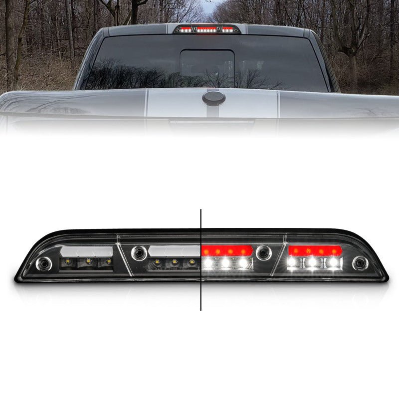 ANZO 15 - 20 Ford F - 250 - F - 550 LED Third Brake Light - Black Housing/Clear Lens Lights offroad accessory | Iron Ridge Offroad