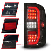 ANZO LED Tail Light Assembly Black Smoke | GMC Sierra 1500/2500/3500 (14-18) (311465) Lights offroad accessory | Iron Ridge Offroad