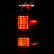 ANZO LED Tail Light Assembly w/ Clear Lens | Silverado 1500/2500/3500 / Sierra 3500 (15-19) (311423) Lights offroad accessory | Iron Ridge Offroad