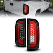 ANZO LED Tail Light Assembly w/ Red Lightbar Black Housing/Clear Lens | GMC Canyon (15-21) (311434) Lights offroad accessory | Iron Ridge Offroad