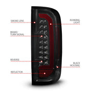 Anzo LED Tail Light w/ Red Lightbar | Chevrolet Colorado 15-21 (311433) Lights offroad accessory | Iron Ridge Offroad
