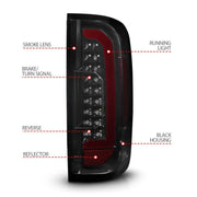 Anzo LED Tail Light w/ Red Lightbar | Chevrolet Colorado 15-21 (311433) Lights offroad accessory | Iron Ridge Offroad