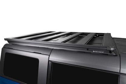 ARB BASE Rack Kit w/ Mount & Wind Deflector - 2021+ Ford Bronco 4 DR Roofs & Roof Accessories offroad accessory | Iron Ridge Offroad