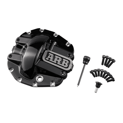 ARB Diff Cover Jl Rubicon Or Sport M220 Rear Axle Black Drivetrain offroad accessory | Iron Ridge Offroad