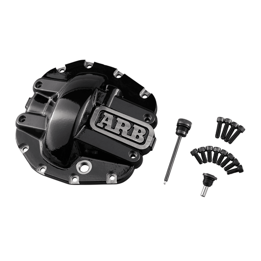 ARB Diff Cover Jl Rubicon Or Sport M220 Rear Axle Black Drivetrain offroad accessory | Iron Ridge Offroad