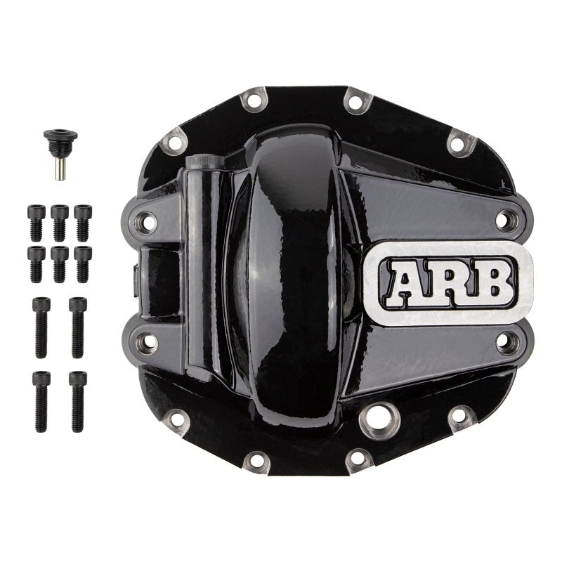 ARB Diff Cover Jl Rubicon Or Sport M220 Rear Axle Black Drivetrain offroad accessory | Iron Ridge Offroad