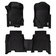 ARB Front & Rear Black Floor Mats - 2021+ Ford Bronco 4 DR Floor Mats offroad accessory | Iron Ridge Offroad