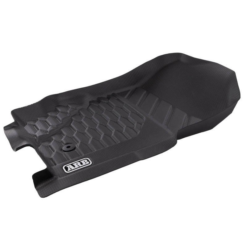 ARB Front & Rear Black Floor Mats - 2021+ Ford Bronco 4 DR Floor Mats offroad accessory | Iron Ridge Offroad