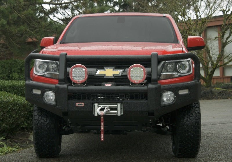 ARB Summit Bar Textured Fog Light Surrounds | Chevrolet Colorado / ZR2 (15-22) (3462050K) Bumpers, Grilles & Guards offroad accessory | Iron Ridge Offroad