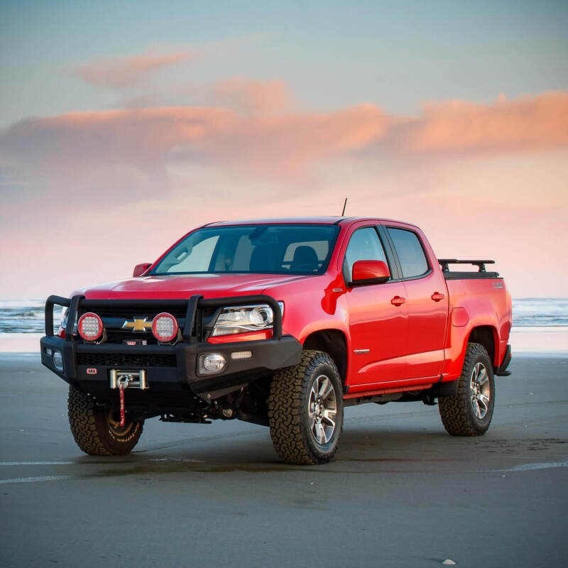 ARB Summit Bar Textured Fog Light Surrounds | Chevrolet Colorado / ZR2 (15-22) (3462050K) Bumpers, Grilles & Guards offroad accessory | Iron Ridge Offroad