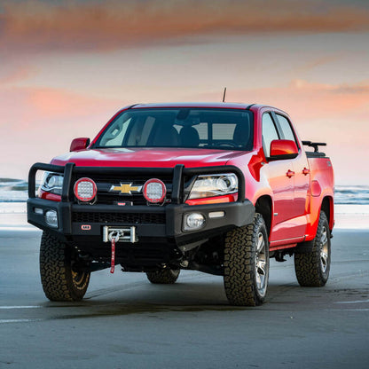 ARB Summit Bar Textured Fog Light Surrounds | Chevrolet Colorado / ZR2 (15-22) (3462050K) Bumpers, Grilles & Guards offroad accessory | Iron Ridge Offroad