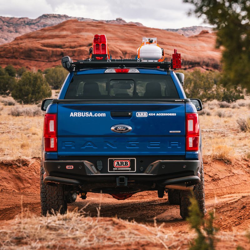 ARB Summit Rear Bumper 19 - 20 Ford Ranger Suite OE Towbar Bumpers offroad accessory | Iron Ridge Offroad