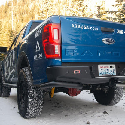 ARB Summit Rear Bumper 19 - 20 Ford Ranger Suite OE Towbar Bumpers offroad accessory | Iron Ridge Offroad