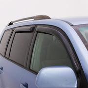 AVS 11 - 19 Ford Ranger Crew Cab Ventvisor Outside Mount Window Deflectors 4pc - Smoke Deflectors offroad accessory | Iron Ridge Offroad