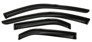 AVS 11 - 19 Ford Ranger Crew Cab Ventvisor Outside Mount Window Deflectors 4pc - Smoke Deflectors offroad accessory | Iron Ridge Offroad