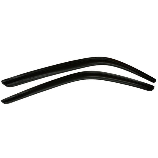 AVS 19 - 22 Ford Ranger (Extended Cab Pickup) Ventvisor Outside Mount Window Deflectors 2pc - Smoke Deflectors offroad accessory | Iron Ridge Offroad