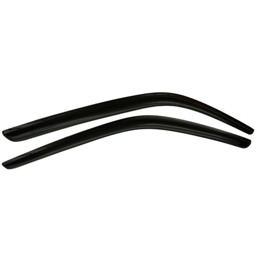 AVS 19 - 22 Ford Ranger (Extended Cab Pickup) Ventvisor Outside Mount Window Deflectors 2pc - Smoke Deflectors offroad accessory | Iron Ridge Offroad