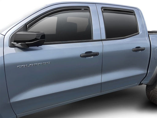 AVS In-Channel Ventvisor | Chevrolet Colorado / GMC Canyon (23-26) / ZR2 (23-26) / Smoke (194218) Deflectors offroad accessory | Iron Ridge Offroad