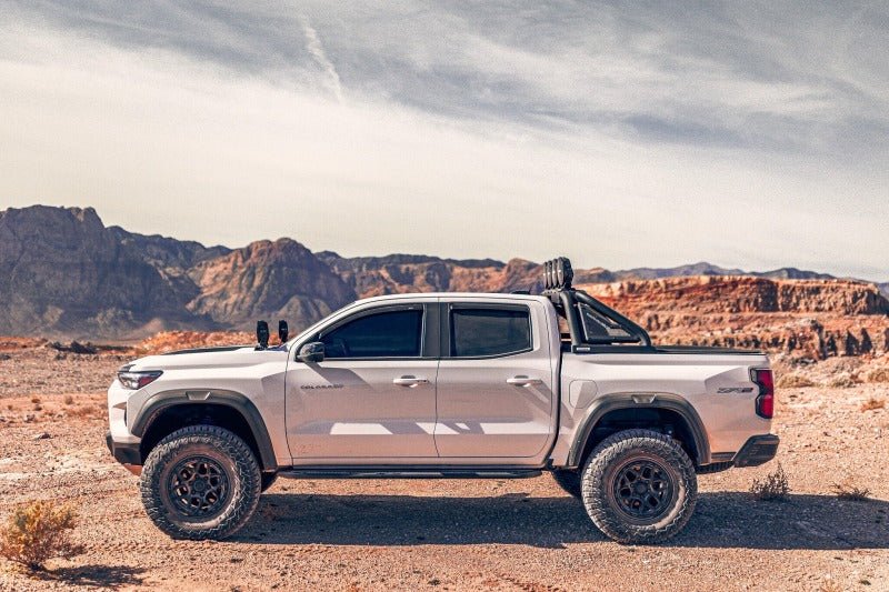 AVS In-Channel Ventvisor | Chevrolet Colorado / GMC Canyon (23-26) / ZR2 (23-26) / Smoke (194218) Deflectors offroad accessory | Iron Ridge Offroad