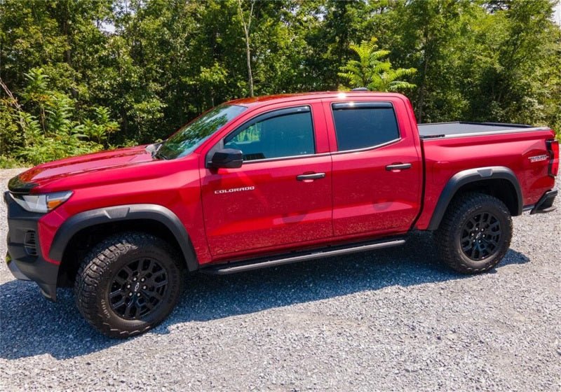 AVS In-Channel Ventvisor | Chevrolet Colorado / GMC Canyon (23-26) / ZR2 (23-26) / Smoke (194218) Deflectors offroad accessory | Iron Ridge Offroad