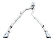 AWE 0FG Dual Rear Exit Catback Exhaust Chrome Silver Tips (REAR): Dodge & RAM Classic 1500 5.7L 2009-21 Exhaust, Mufflers & Tips offroad accessory | Iron Ridge Offroad