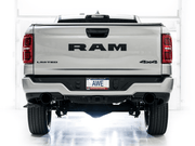 AWE Tuning 0FG Catback Exhaust Diamond Black Tips (REAR): Ram 1500 2025 3.0L Hurricane Exhaust, Mufflers & Tips offroad accessory | Iron Ridge Offroad