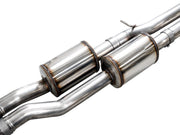 AWE Tuning 0FG Catback Exhaust Diamond Black Tips (REAR): Ram 1500 2025 3.0L Hurricane Exhaust, Mufflers & Tips offroad accessory | Iron Ridge Offroad