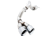 AWE Tuning 2019 - 2023 Ford Ranger 0FG Performance Exhaust System w/Chrome Silver Tips & Bash Guard Exhaust offroad accessory | Iron Ridge Offroad