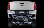 AWE Tuning 2019 - 2023 Ford Ranger 0FG Performance Exhaust System w/Chrome Silver Tips & Bash Guard Exhaust offroad accessory | Iron Ridge Offroad