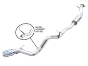 AWE Tuning 2021+ Ford Bronco 0FG Single Rear Exit Exhaust w/Chrome Silver Tip & Bash Guard Exhaust offroad accessory | Iron Ridge Offroad