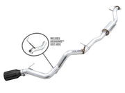 AWE Tuning 2021+ Ford Bronco 0FG Single Rear Exit Exhaust w/Diamond Black Tip & Bash Guard Exhaust offroad accessory | Iron Ridge Offroad