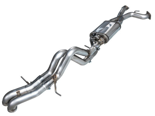 AWE Tuning 2021+ Ford Bronco Raptor 4WD Dual BashGuards Cat - Back SwitchPath Exhaust (No Tips) Exhaust offroad accessory | Iron Ridge Offroad