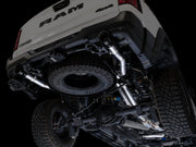 AWE Tuning Dual Rear Exit Catback Exhaust | RAM 1500 (25+) (3015-33630) Exhaust, Mufflers & Tips offroad accessory | Iron Ridge Offroad