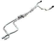 AWE Tuning Dual Rear Exit Catback Exhaust | RAM 1500 (25+) (3015-33630) Exhaust, Mufflers & Tips offroad accessory | Iron Ridge Offroad