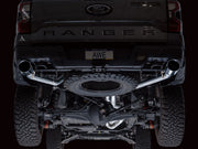 AWE Tuning SwitchPath™ Cat-Back Exhaust Chrome Silver Tips Ford Ranger Raptor | 2024-26 (3025-32306) Exhaust, Mufflers & Tips offroad accessory | Iron Ridge Offroad