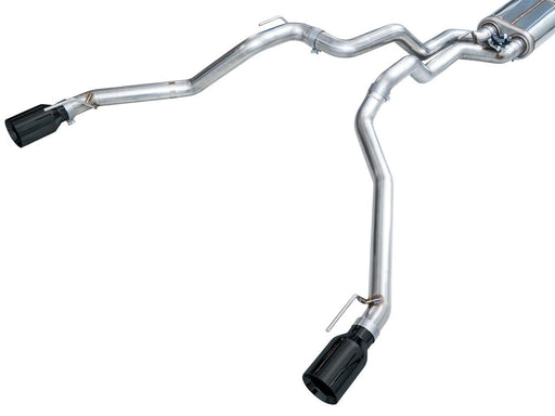 AWE Tuning SwitchPath™ Cat-Back Exhaust Diamond Black Tips Ford Ranger Raptor | 2024-26 (3025-33306) Exhaust, Mufflers & Tips offroad accessory | Iron Ridge Offroad
