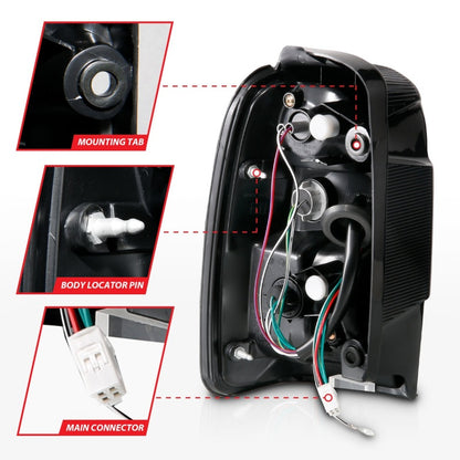 ANZO LED Tail Light Assembly | Toyota 4Runner (01-02) (311099)