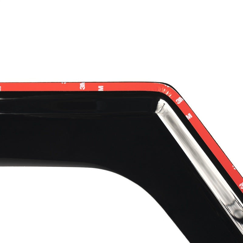 Rugged Ridge Matte Black Window Visors | Jeep Wrangler JLU/JT (18-20) (11349.17)