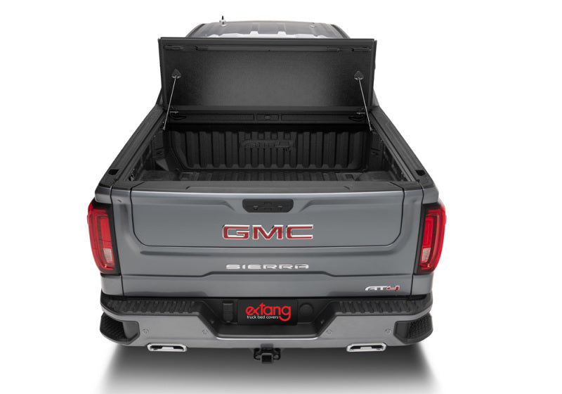Extang Xceed Hard Folding Truck Bed Cover: Fits Most Jeep Gladiator Models (2018-2026) - Matte Black