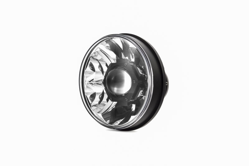 KC HiLiTES 7" Gravity LED Pro DOT Headlight (F&R): Jeep Wrangler JK 2007-2018