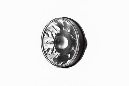KC HiLiTES 7" Gravity LED Pro DOT Headlight (F&R): Jeep Wrangler JK 2007-2018