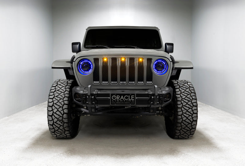 ORACLE Lighting Bi-LED Projector Headlights: Jeep Wrangler / Gladiator (18-24)
