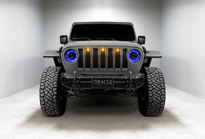 ORACLE Lighting Bi-LED Projector Headlights w/ BC1 Controller: Jeep Gladiator / Wrangler JL (18-24)